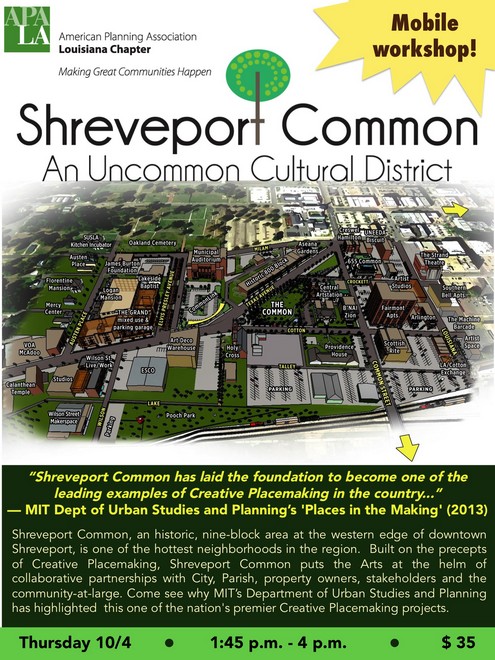 Shreveport Common Mobile Tour