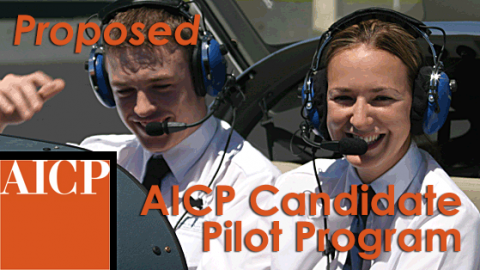 pilot program for AICP Certification