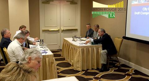 Panelists lead a discussion at the 2015 Annual Planning Conference
