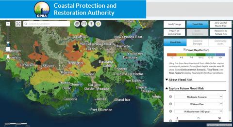 CPRA Flood Risk and Resilience Viewer