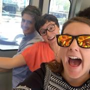 Students riding transit in Phoenix