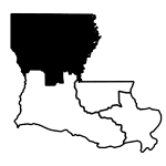 diagram of North Louisiana Section